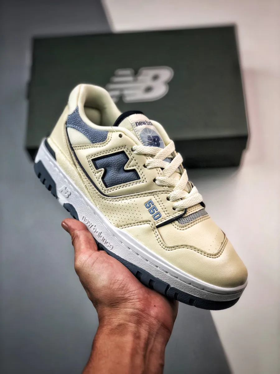 New Balance 550 'Angora Vintage Indigo' - new balance 550 white indigo