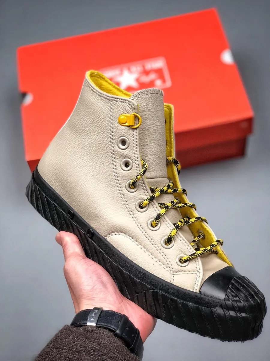 Converse Bosey Water-Repellent Chuck 70 High Top Birch Bark/Vivid Sulfur/Black