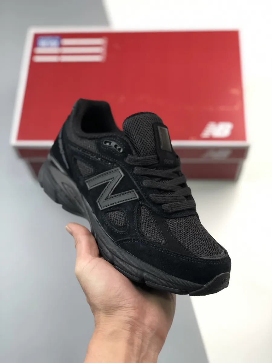 New Balance M990BB4 'Triple Black' - new balance 990 v4 black