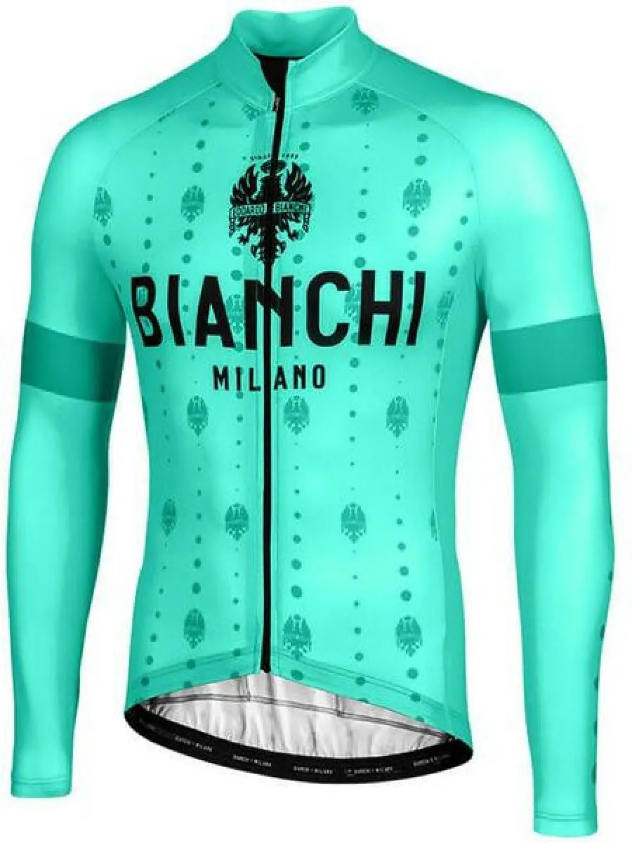 Bianchi Milano Perticara Celeste Long Sleeve Jersey,