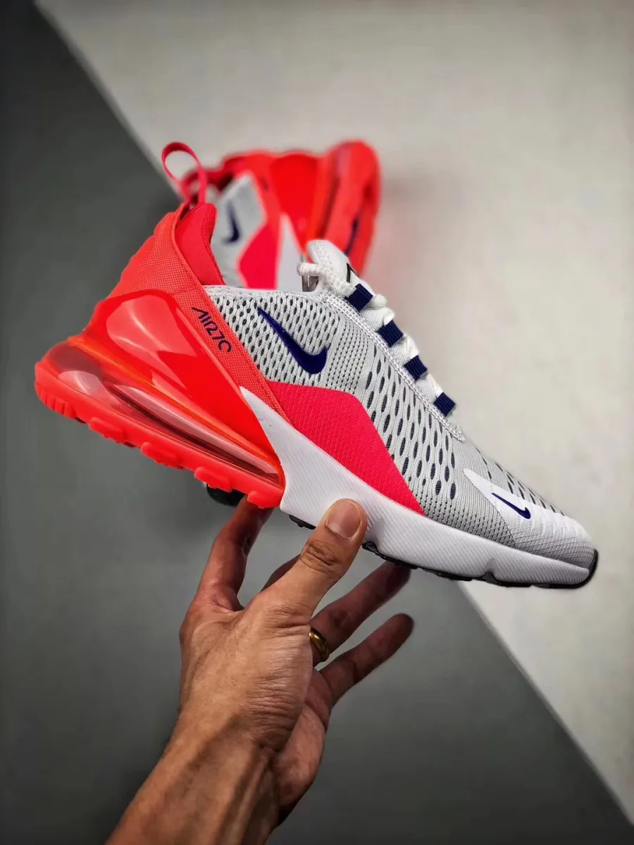 Nike Air Max 270 Ultramarine/Solar Red For Women / womens nike 270 red