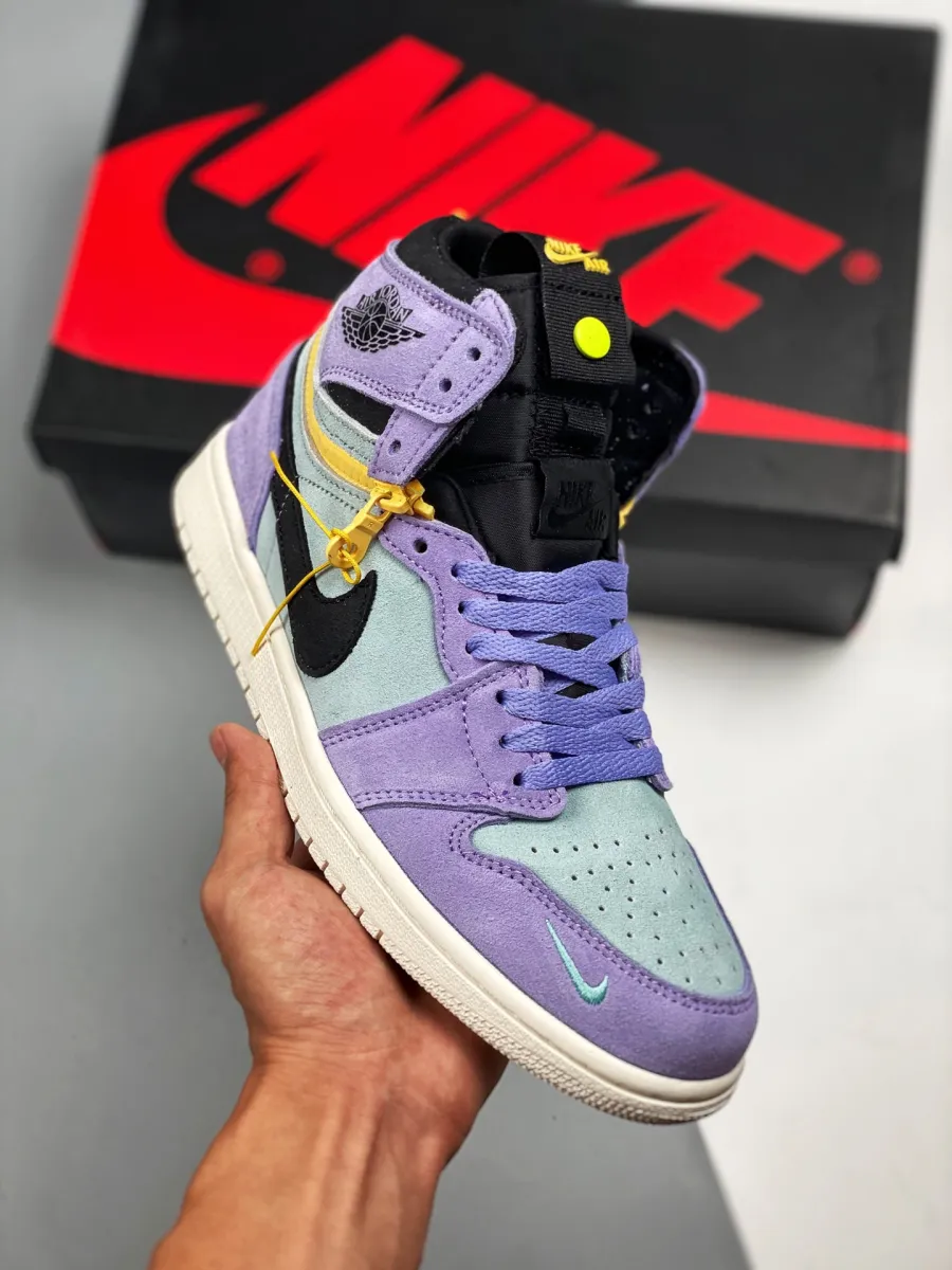 Air Jordan 1 High Switch 'Purple Pulse' CW6576-500 jordan 1 purple pulse