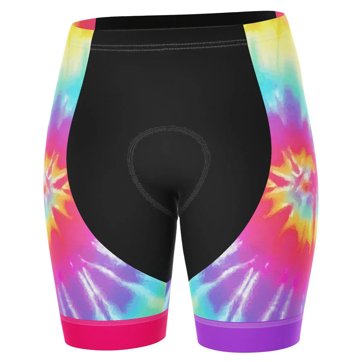 Women's Tie Dye Gel Padded Cycling Shorts Online