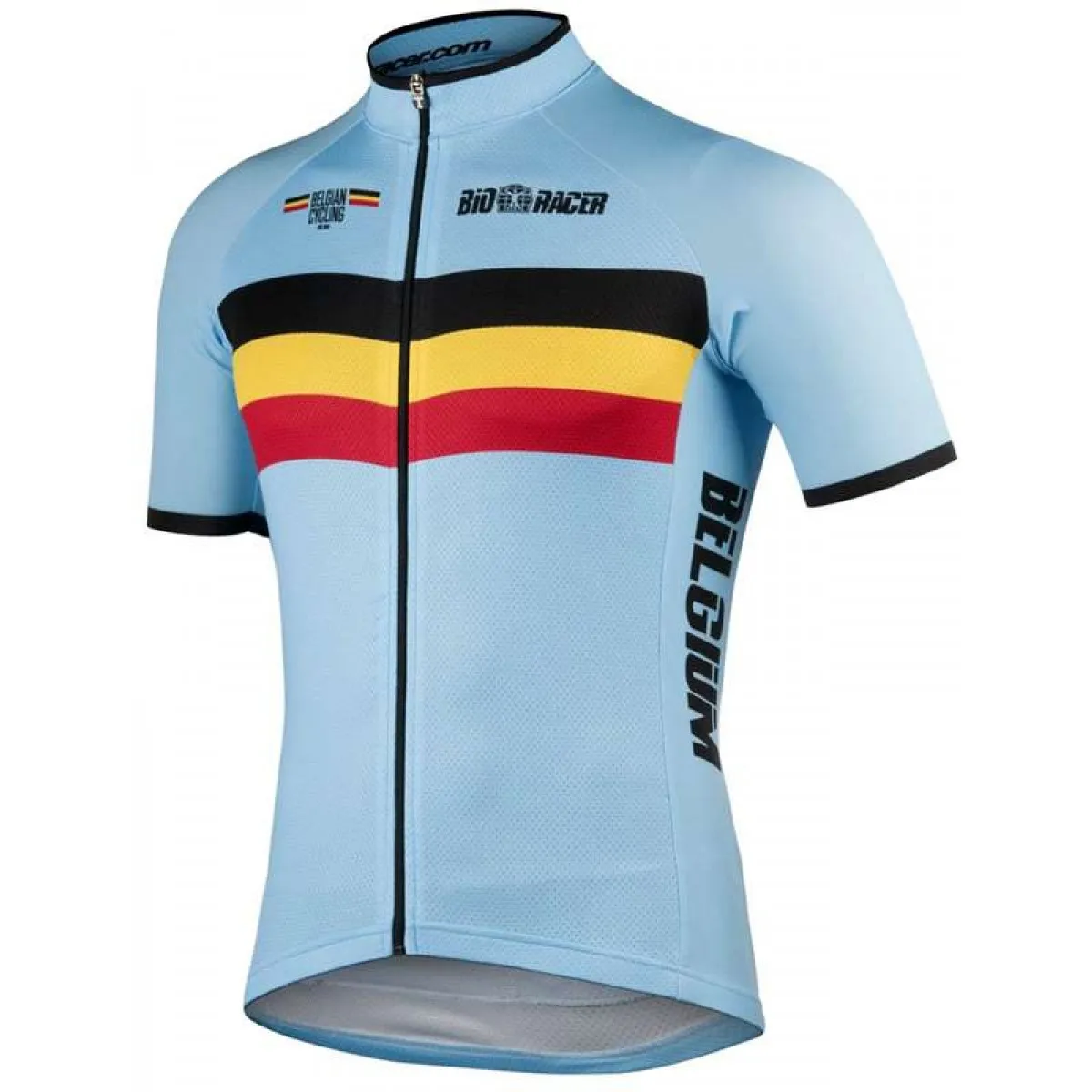 BELGIUM 2019 BioRacer national cycling team short sleeve cycle jersey
