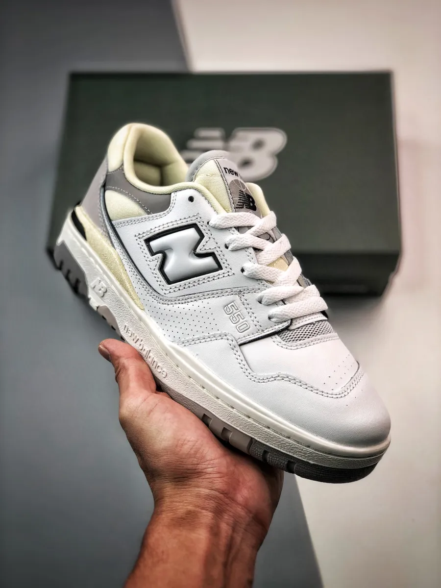 New Balance 550 'White/Grey/Black' / new balance 550 white cool grey