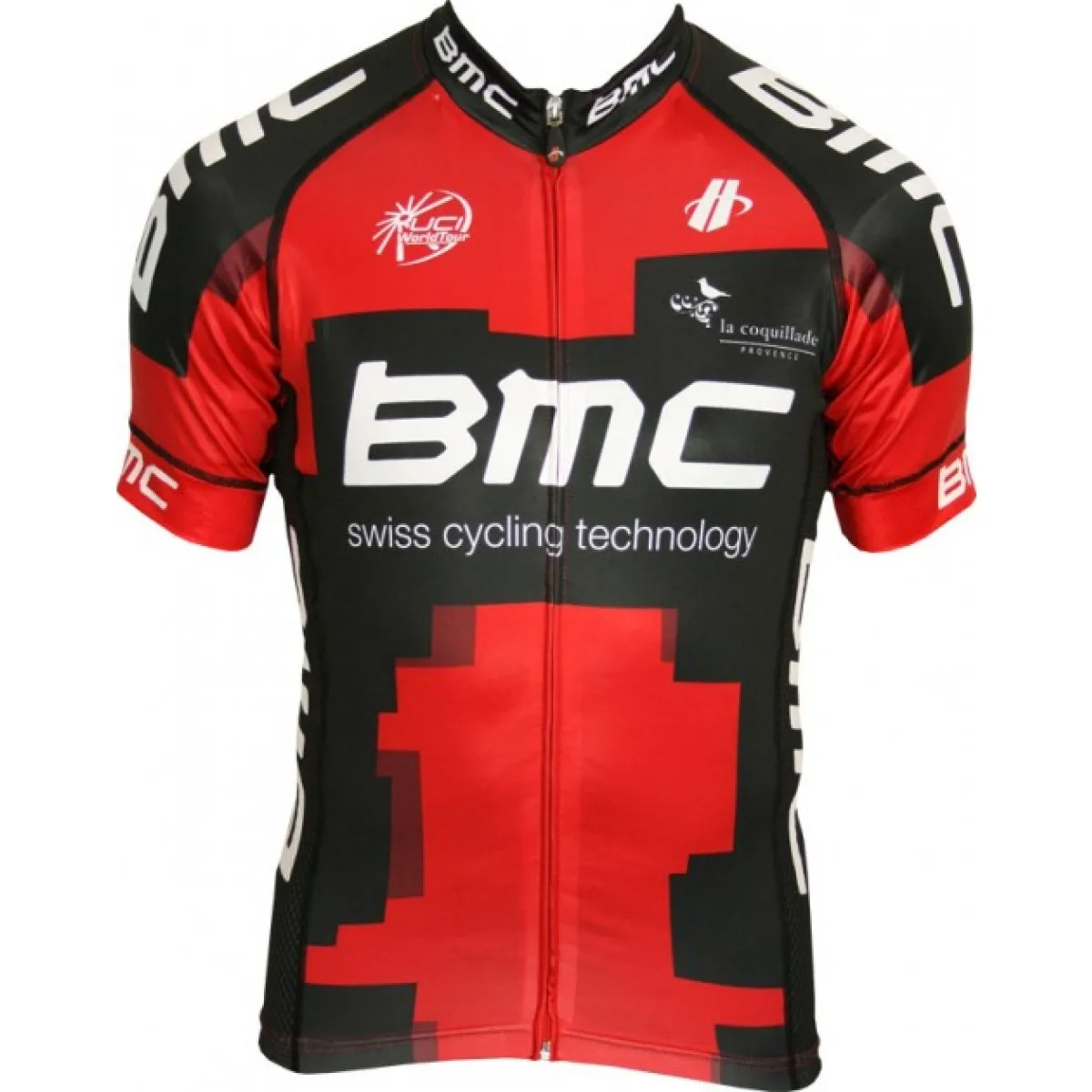BMC RACING TEAM 2012 Hincapie Radsport-Profi-Team - Short Sleeve Jersey Red