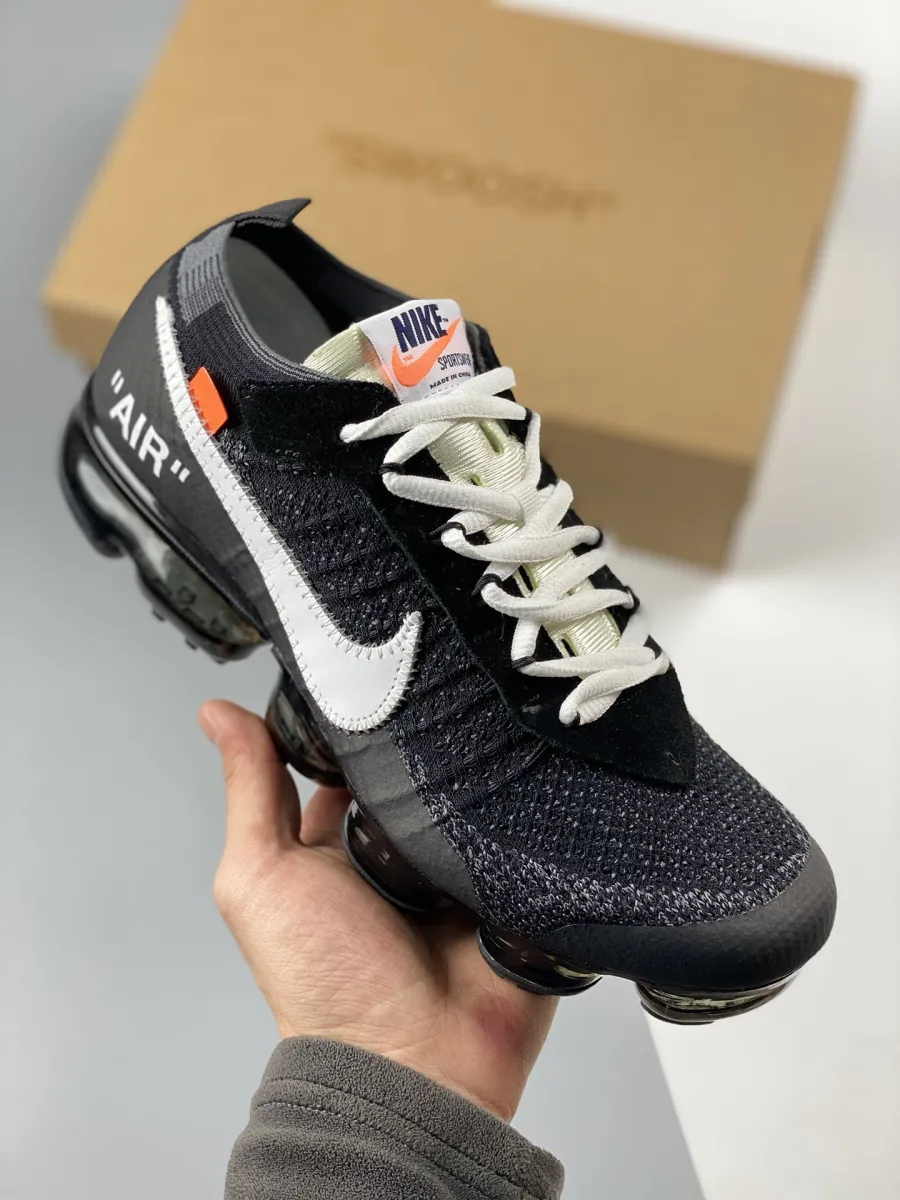 Women Nike Air VaporMax Off-White Black AA3831-001 / off white vapor max ds