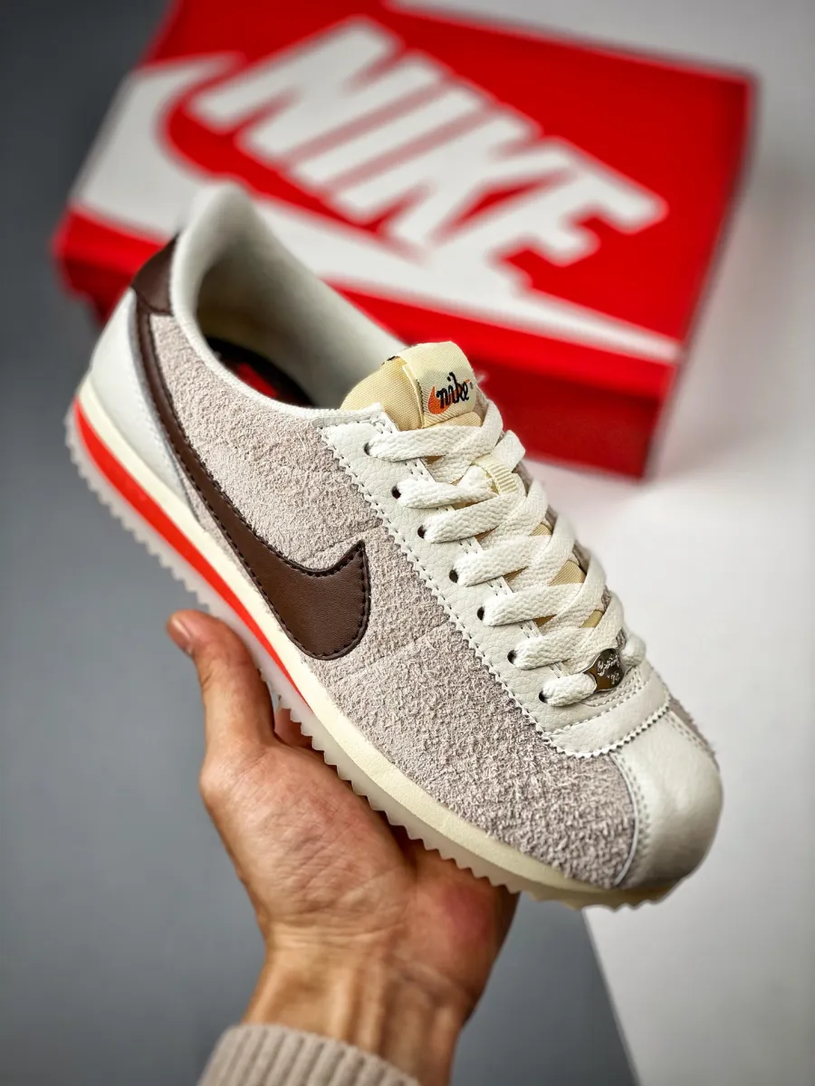 Nike Cortez 23 Sail/Earth/Light Orewood Brown FD2013-100 #sail/light orewood brown/sail