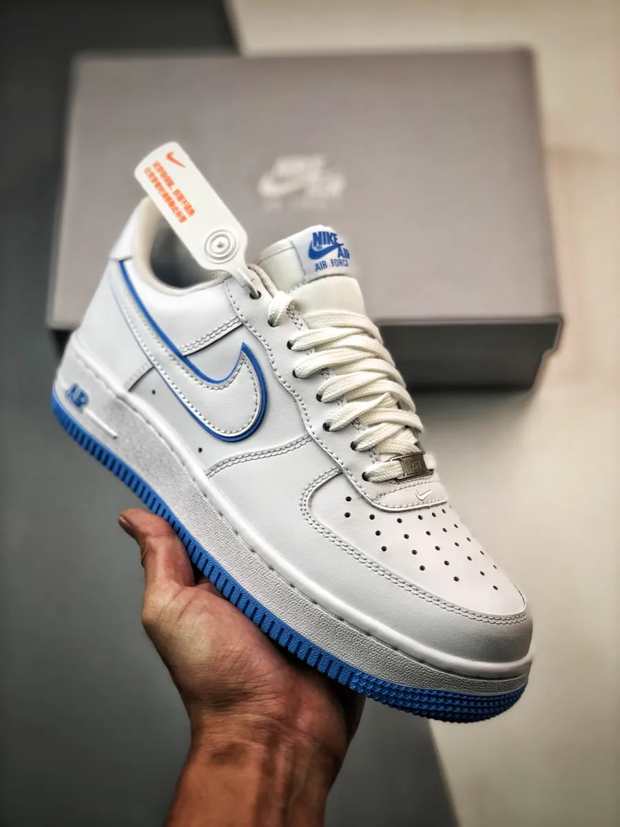 Nike Air Force 1 Low Outline White University Blue DV0788-101 air force outline
