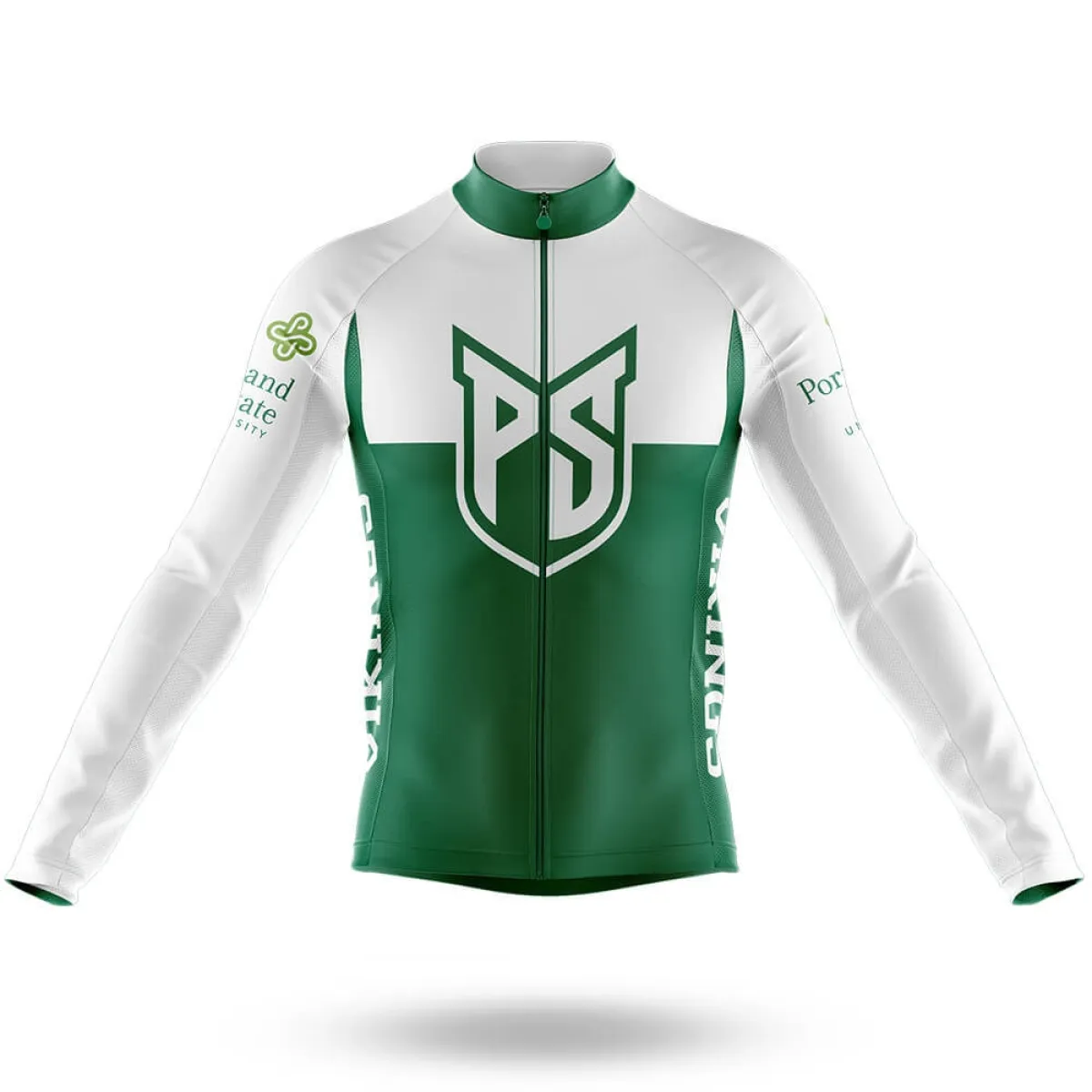 Portland State University V2 Long Sleeve Cycling Jersey Only