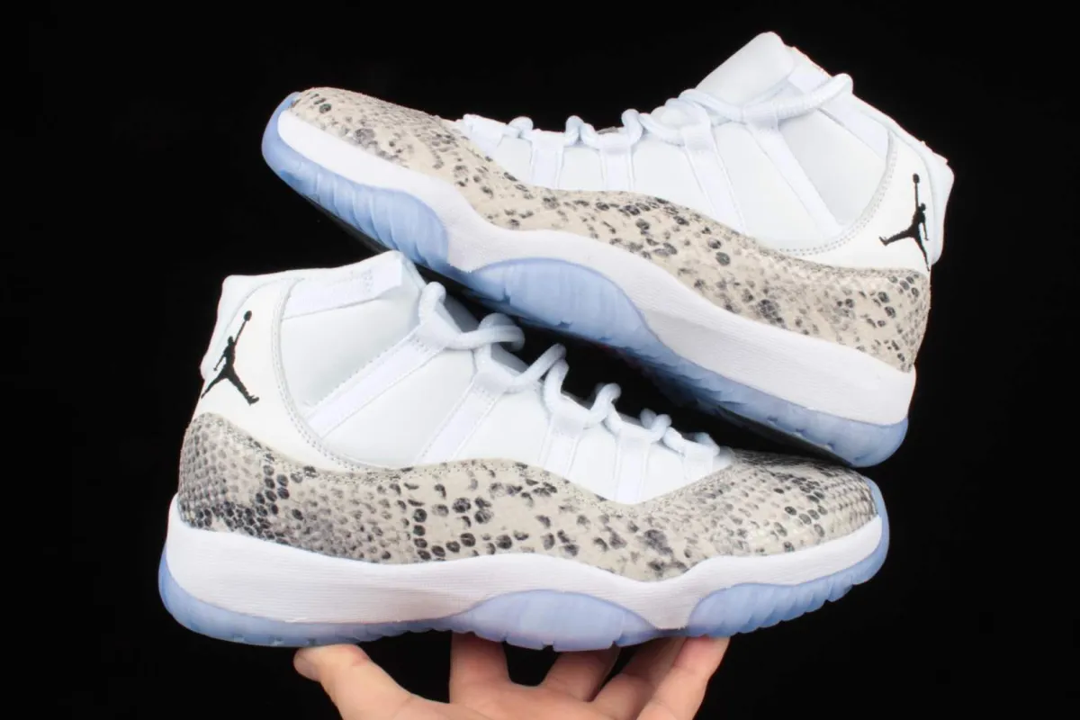 Air Jordan 11 High 'White Snakeskin' 2019 Hot! / snakeskin 2019