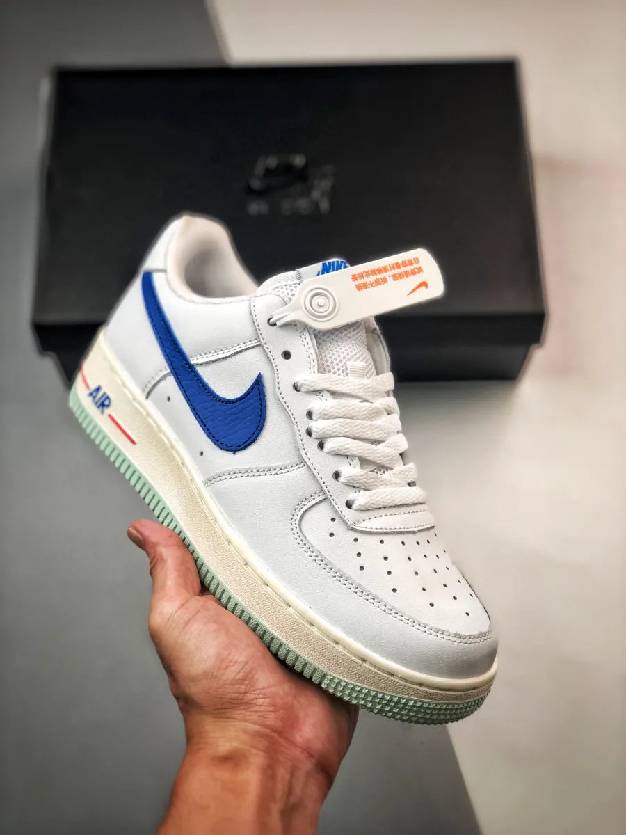 Nike Air Force 1 Low USA White DX2660-100 Red And Blue Air Force 1
