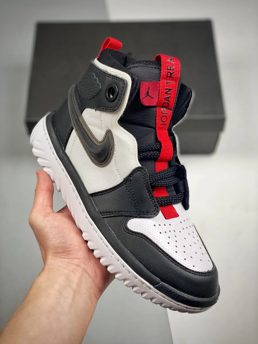 Air Jordan 1 High React White/Black-Red / jordan react
