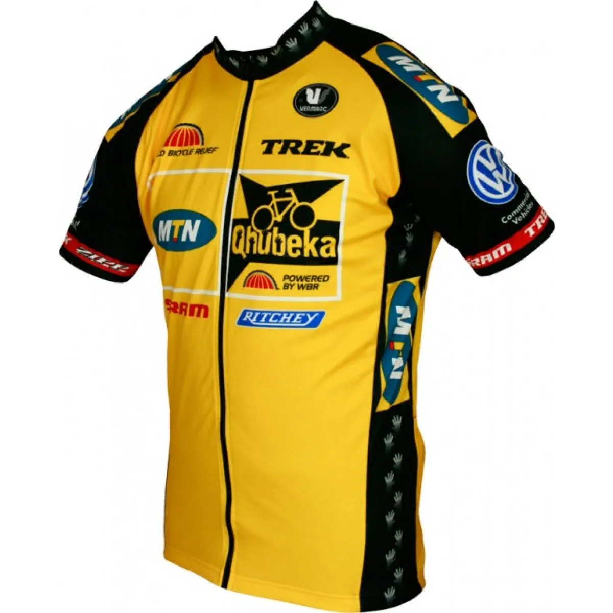 MTN QHUBEKA 2012 Vermarc Radsport-Profi-Team - Short Sleeve Jersey