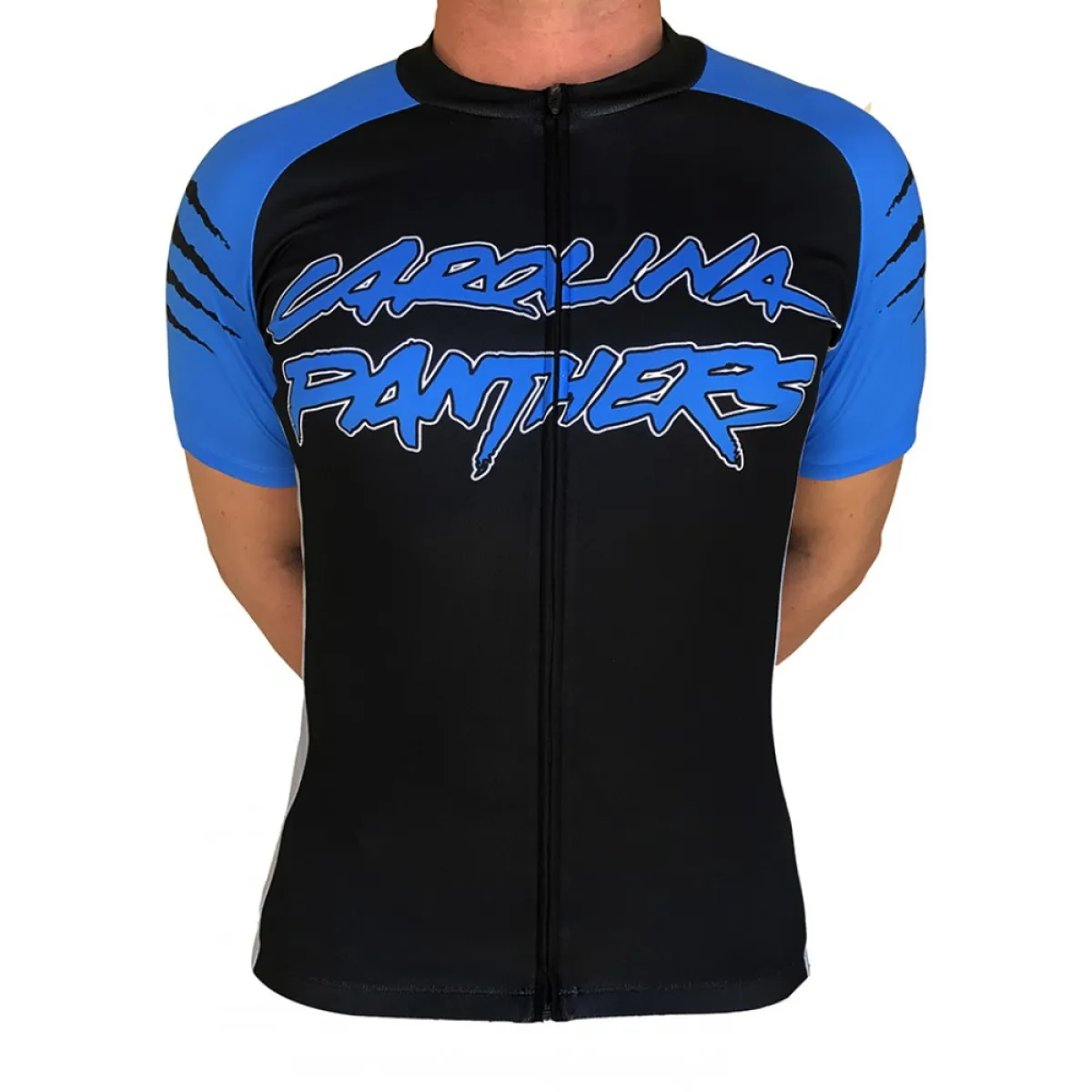 NFL Carolina Panthers Short Sleeve Cycling Jerseys For Sale