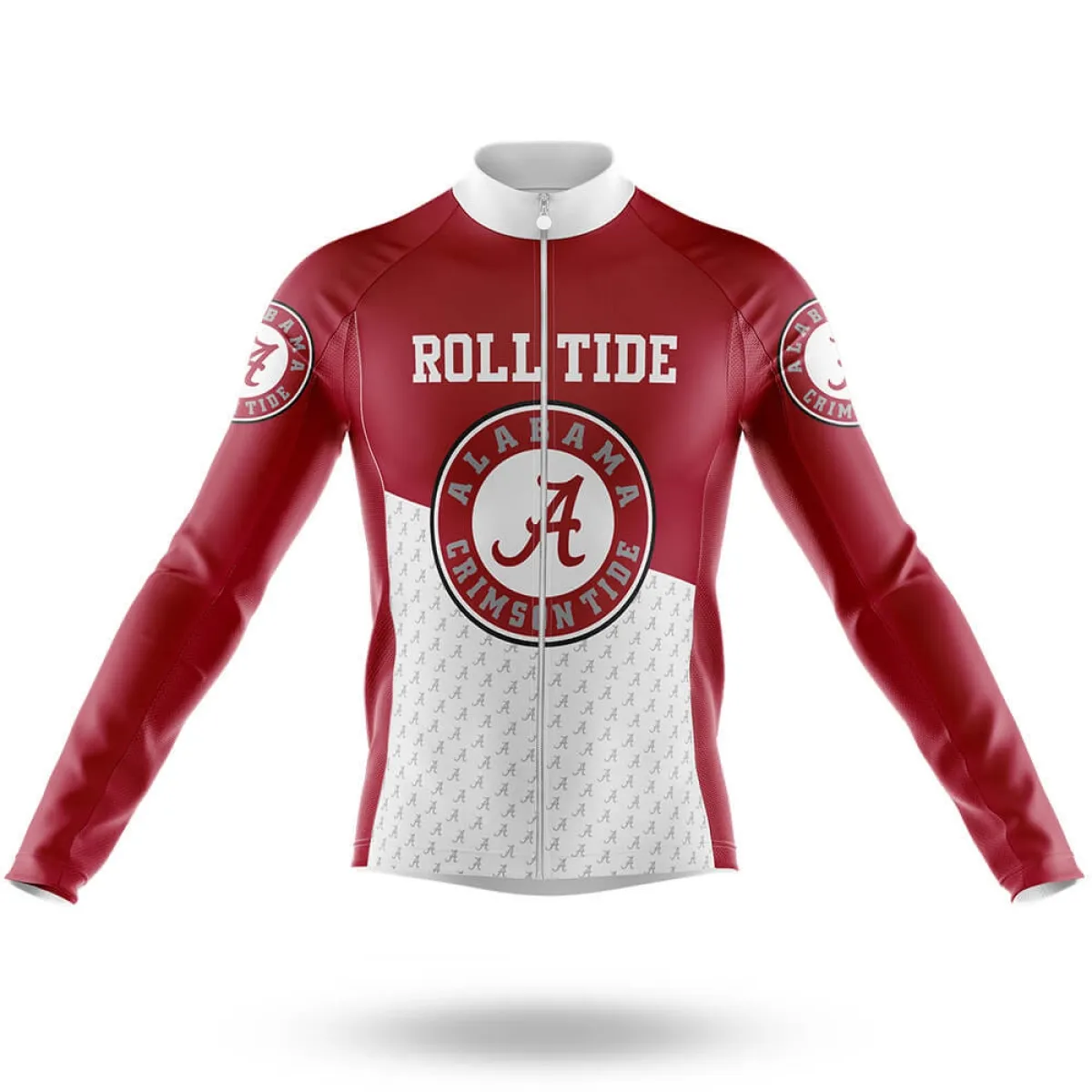 Alabama Roll Tide Long Sleeve Cycling Jersey Only To Buy