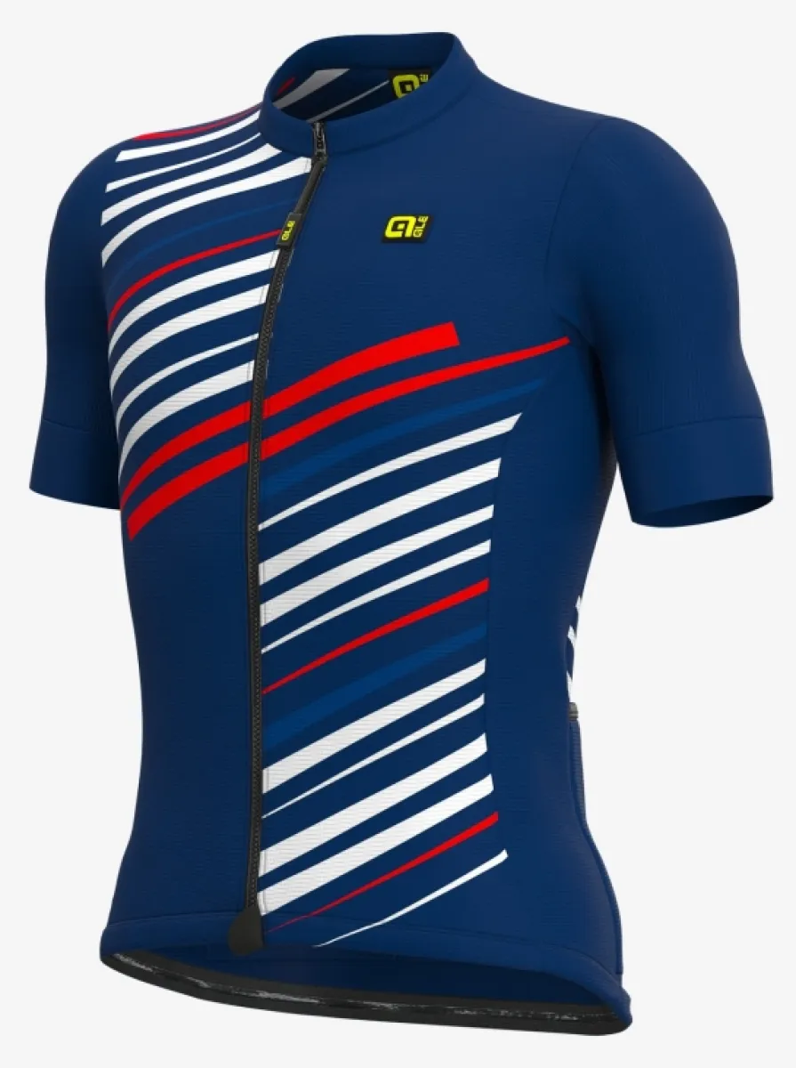 ALE' Flash Solid Blue Jersey, For Sale