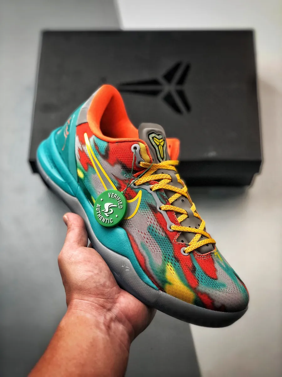 Nike Kobe 8 Protro ‘Venice Beach’ Grey Tour Yellow