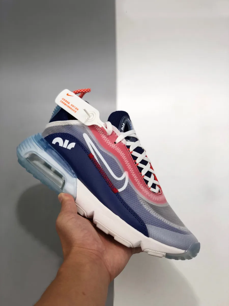 Nike Air Max 2090 'USA' White Blue Red CT1091-101 / air max 2090 all white