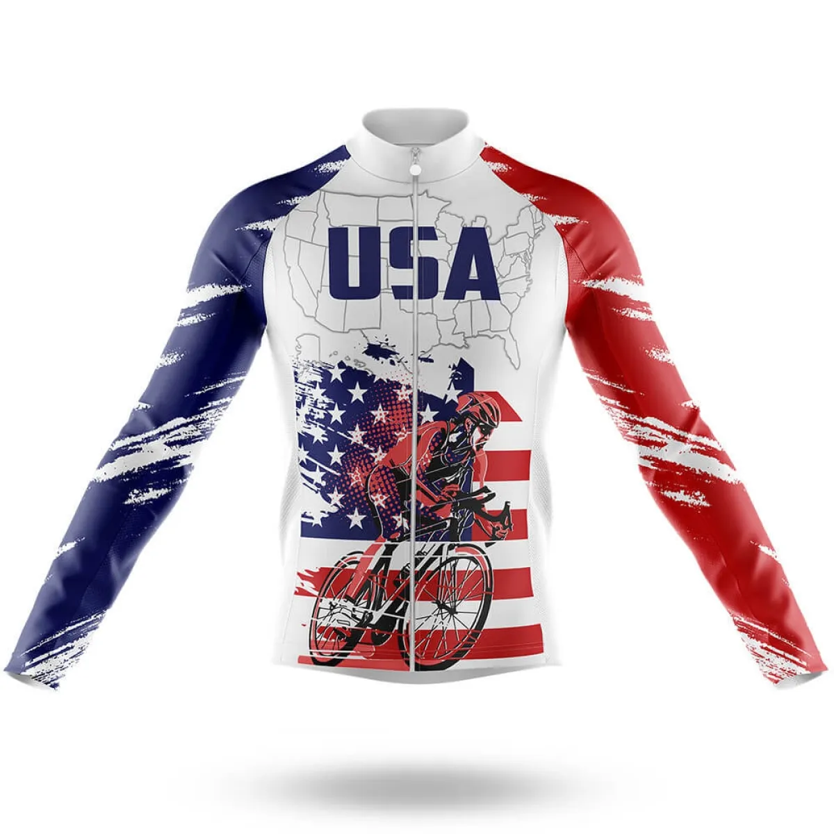 USA S19 - Men's Cycling Kit / Long Sleeve Jersey