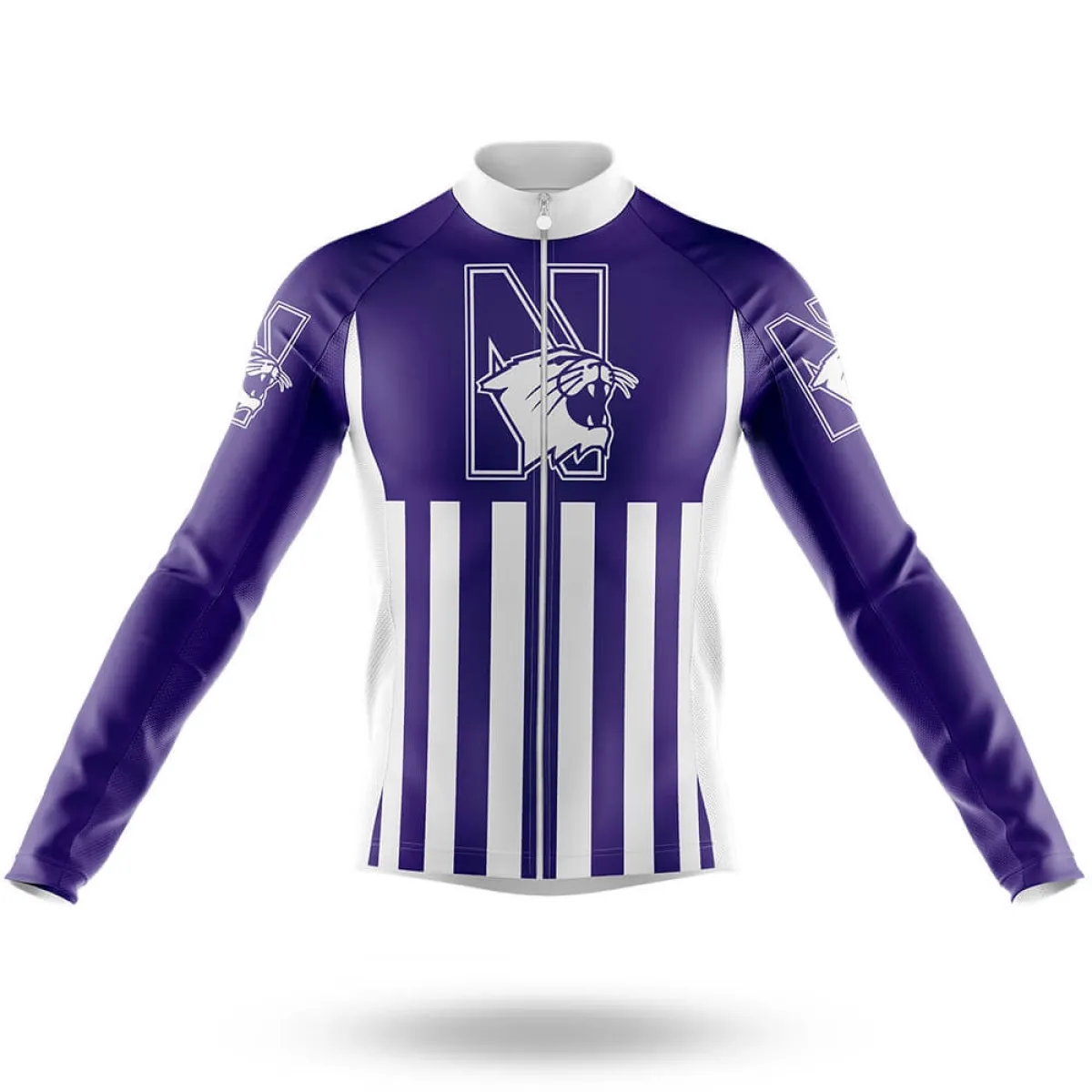 Northwestern University USA Long Sleeve Cycling Jersey Only