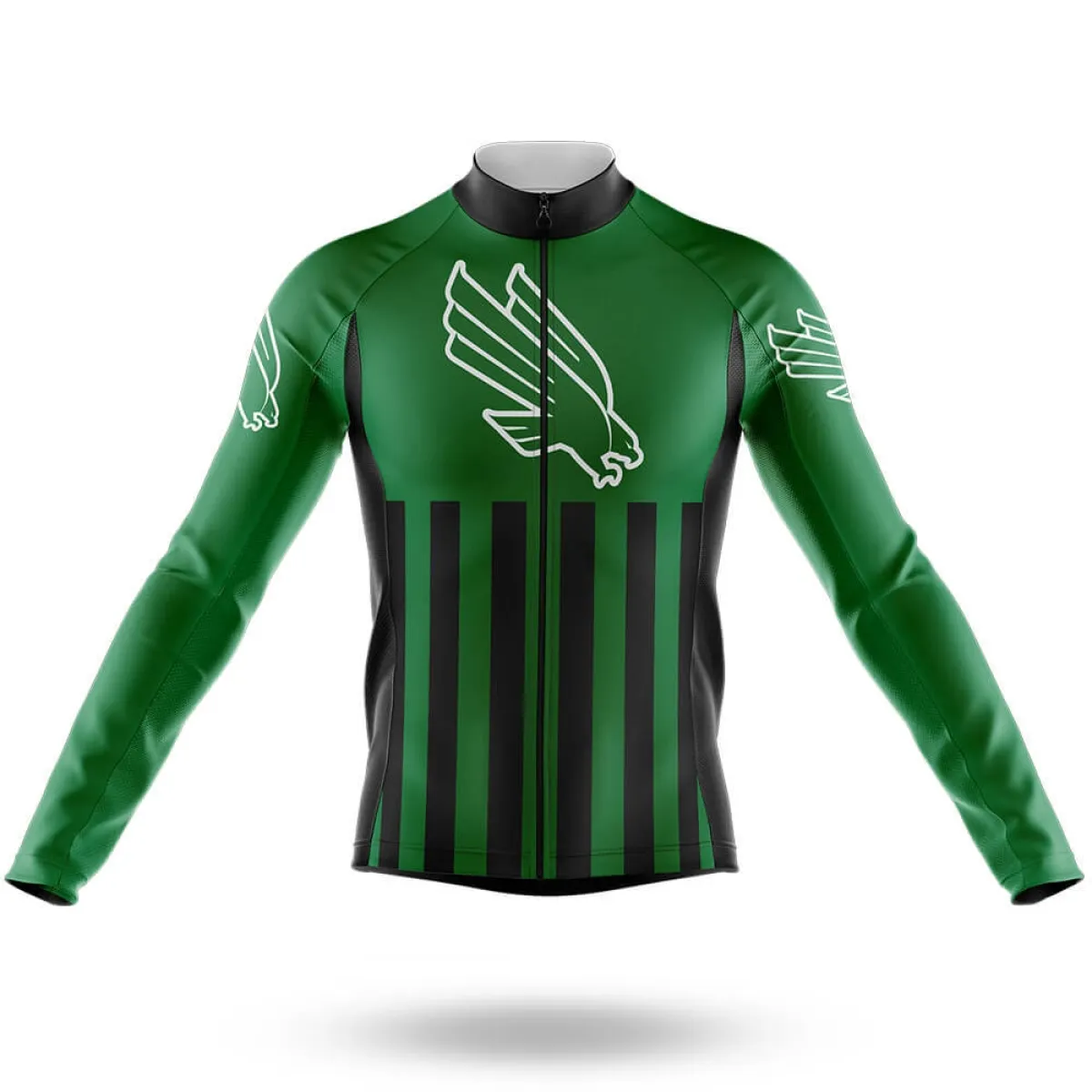 University of North Texas USA Long Sleeve Cycling Jersey Only
