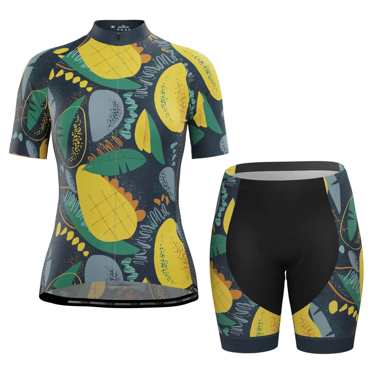 Women's Mango Fruit Indulgence Short Sleeve Cycling Kit