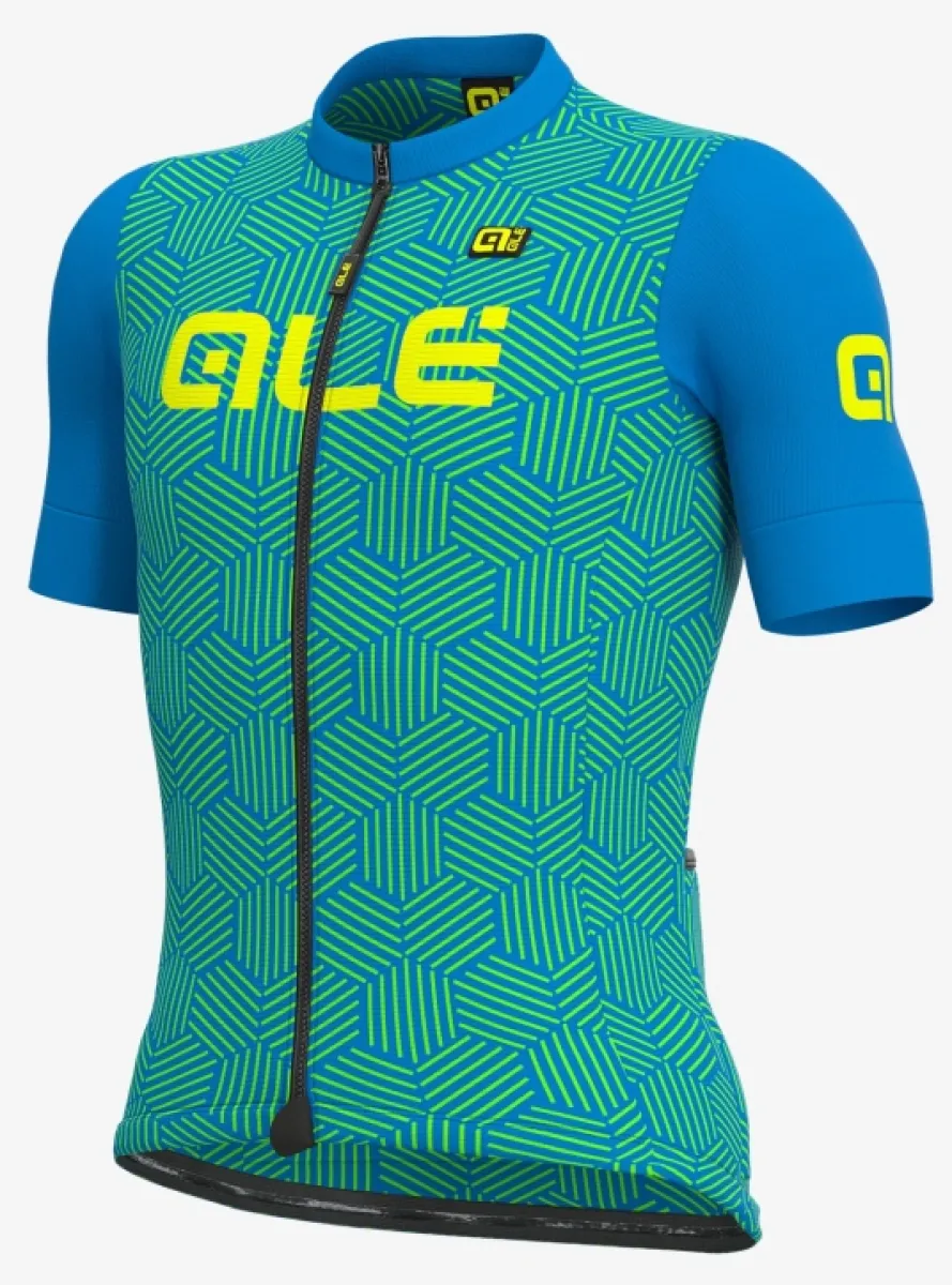 ALE' Cross Solid Blue Jersey, Online