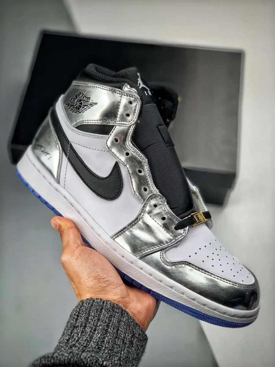 Air Jordan 1 Retro High 'Think 16' AQ7476-016 - chrome jordan 1