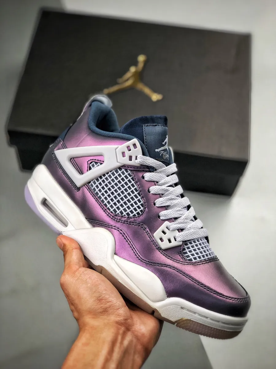 Air Jordan 4 GS 'Monsoon Blue' BQ9043-400 #air jordan 4 monsoon blue