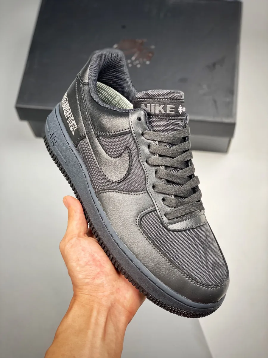 Nike Air Force 1 Gore-Tex Anthracite/Black-Barely Grey #black and grey nike