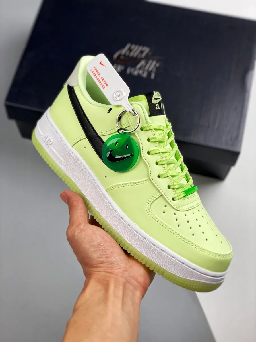 Nike Air Force 1 Low 'Have A Nike Day' Volt Glow #have a nike day air force