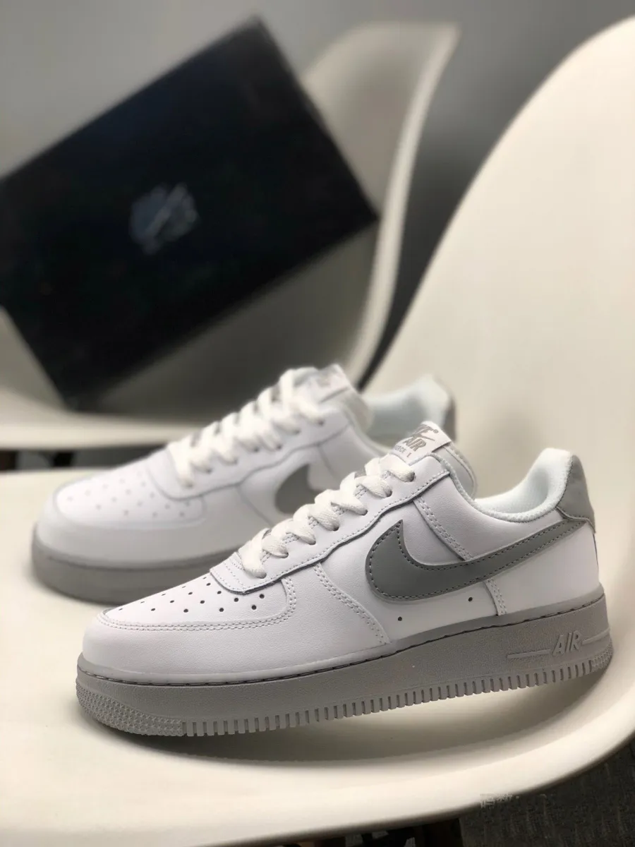 Nike Air Force 1 07 White Wolf Grey CK7663-104 - wolf grey af1