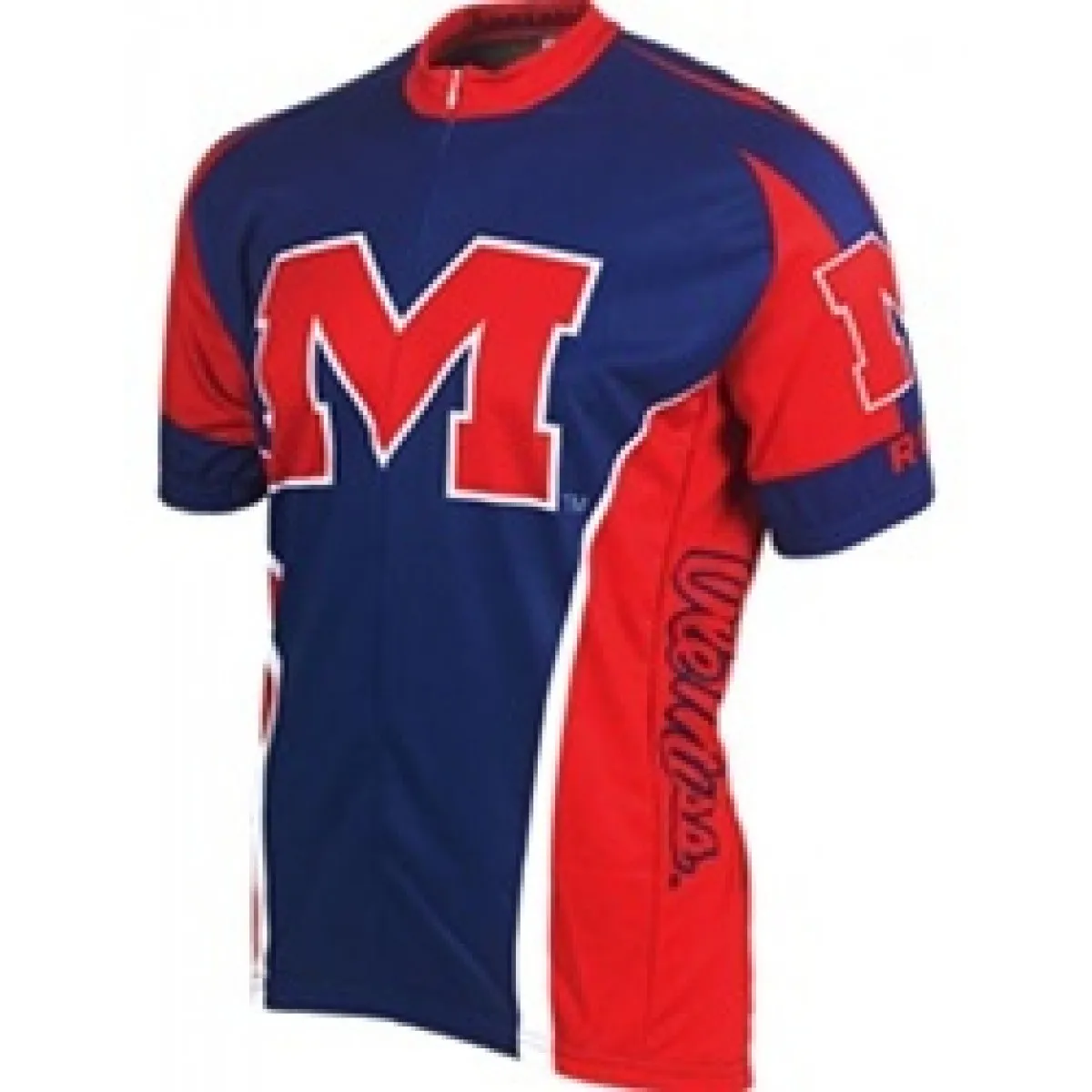 Ole Miss University of Mississippi Rebels Cycling Short Sleeve Jersey
