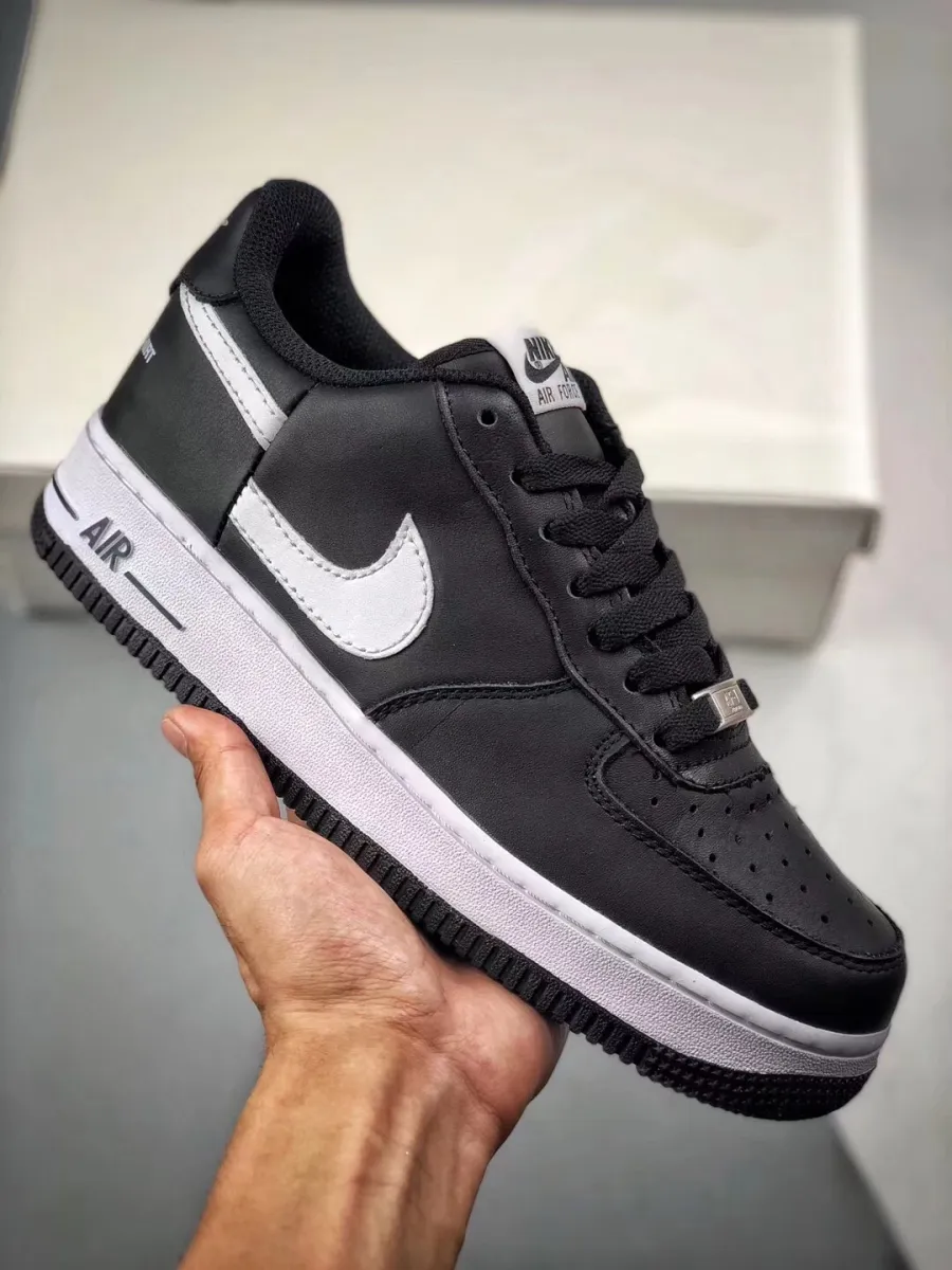 Supreme x Comme des Garçons x Nike Air Force 1 Low Black/White - comme de garcons supreme af1