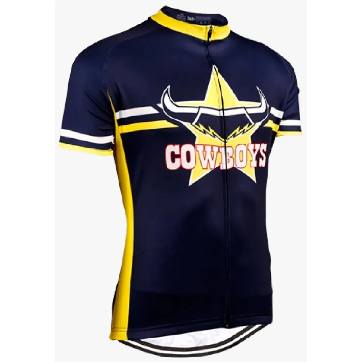 NRL NQ North Queensland Cowboys Short Sleeve Cycling Jerseys