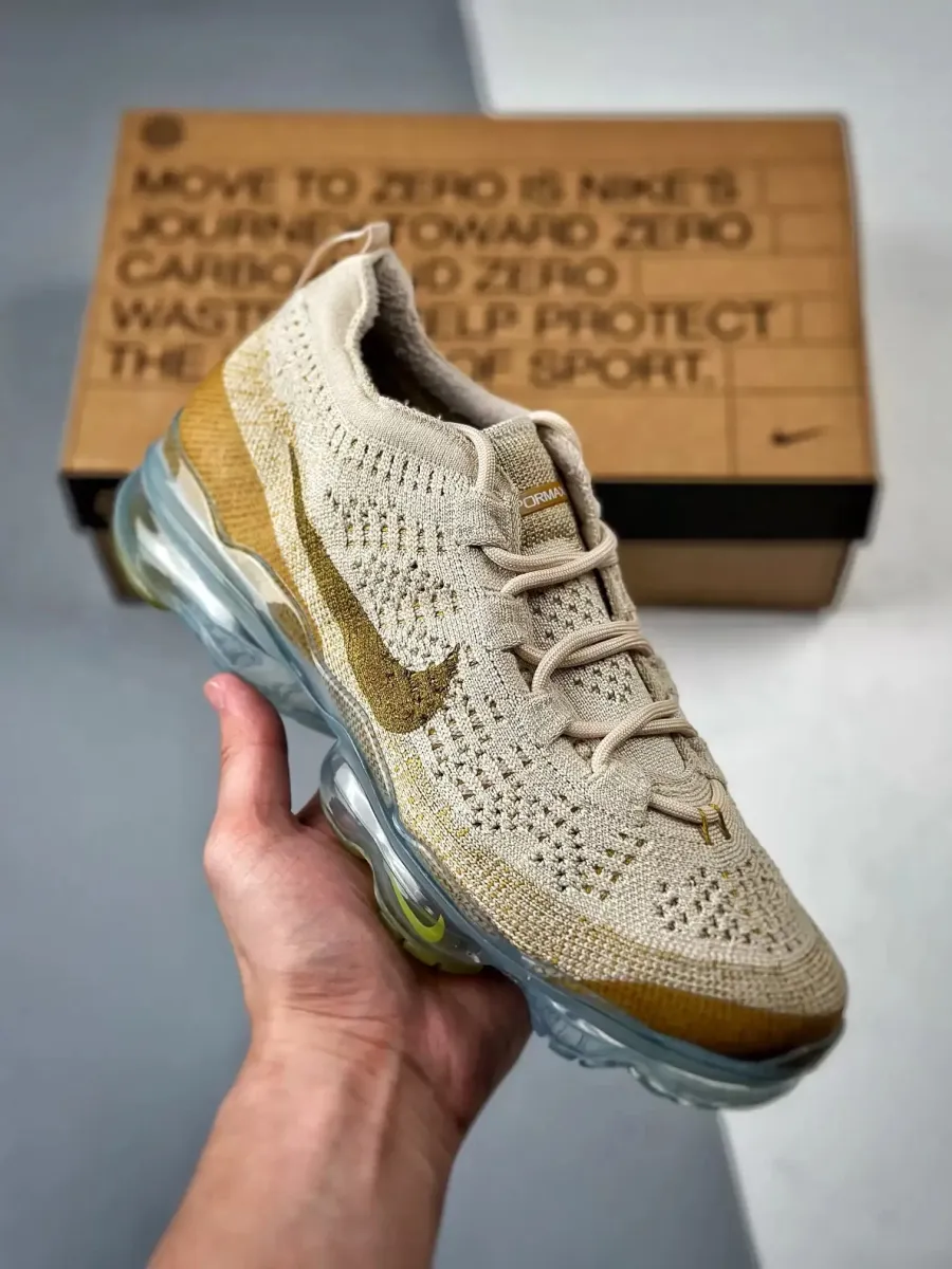 Restock Nike Air VaporMax 2023 Flyknit Tan Olive Sand Nike