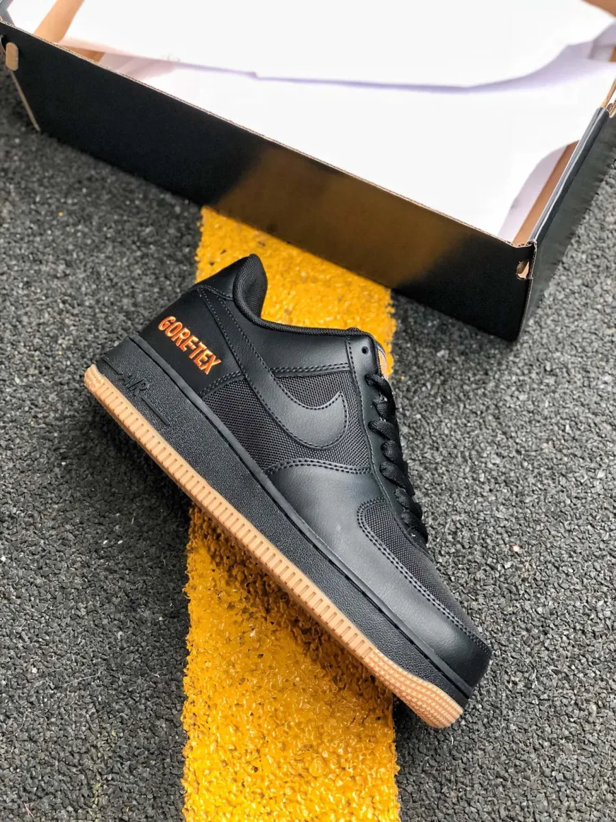 Nike Air Force 1 Low WTR Gore-Tex Black - air force 1 gtx black