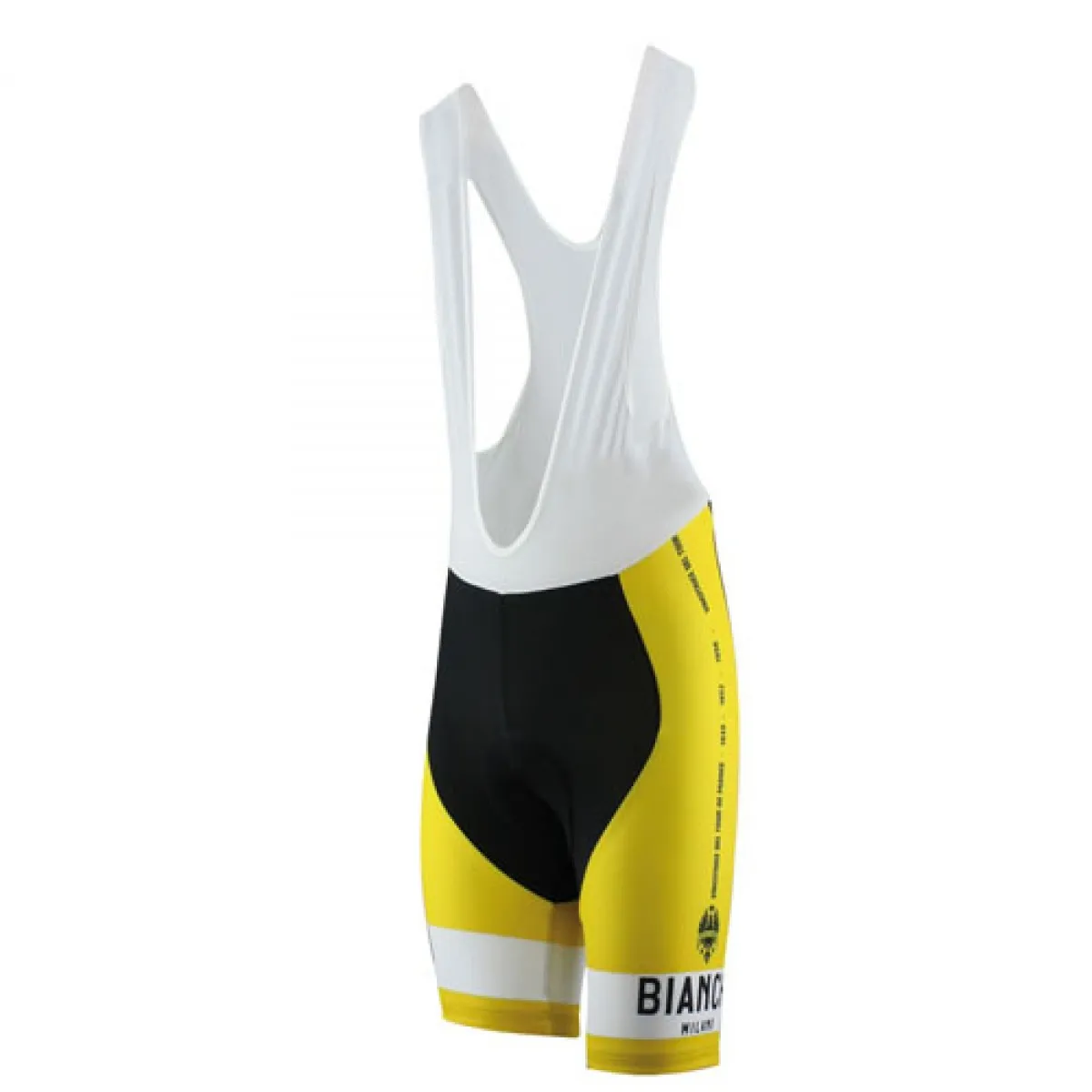 Bianchi Yellow - Tour De France Cycling Bib Shorts Outlet