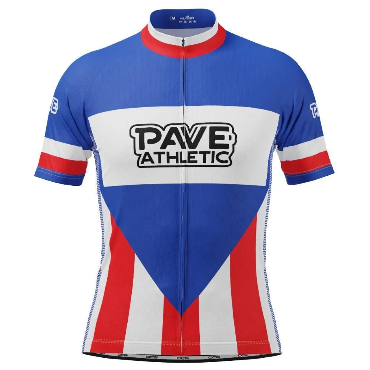 PAVE Athletic Retro Chewing Gum Short Sleeve Cycling Jersey