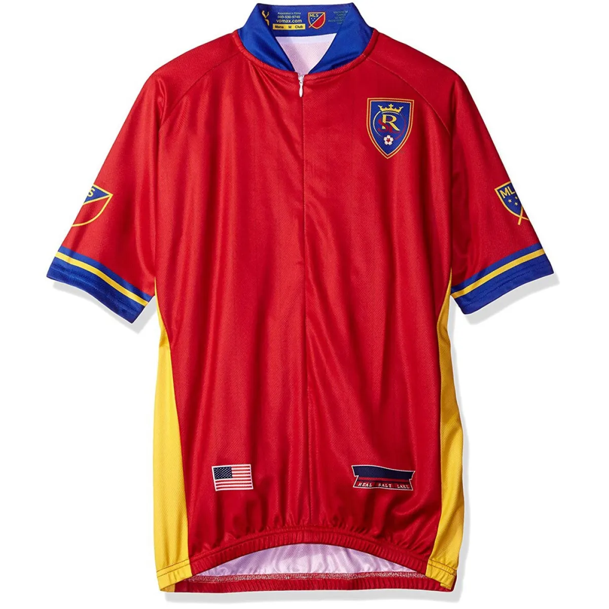 To Buy MLS Real Salt Lake Short Sleeve Cycling Jerseys Red