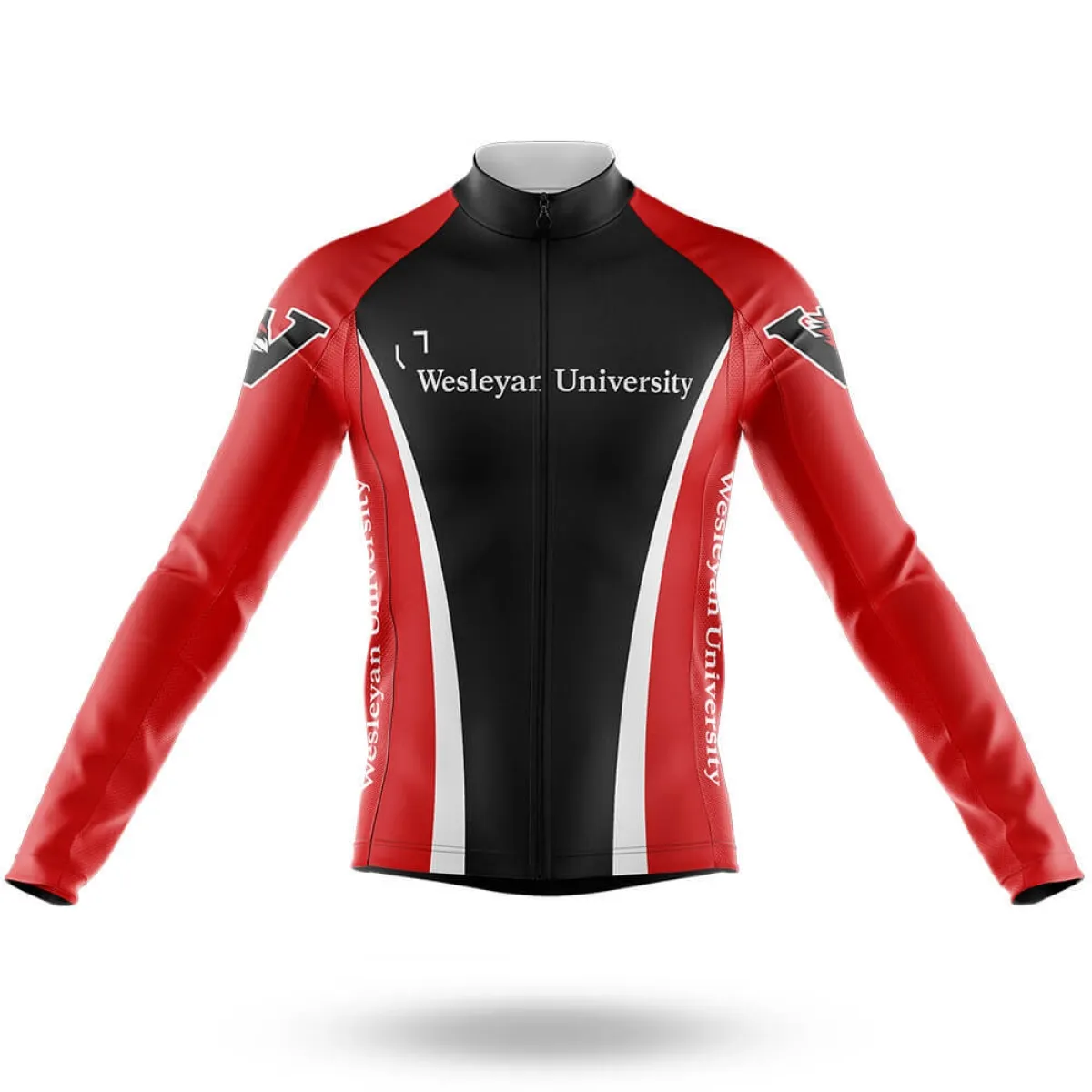 Wesleyan University Long Sleeve Cycling Jersey Only