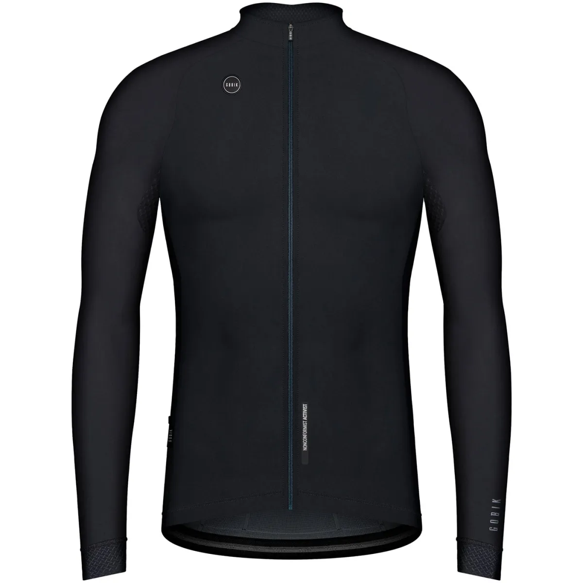 Gobik Pacer Solid Long Sleeves Jersey - Black Outlet