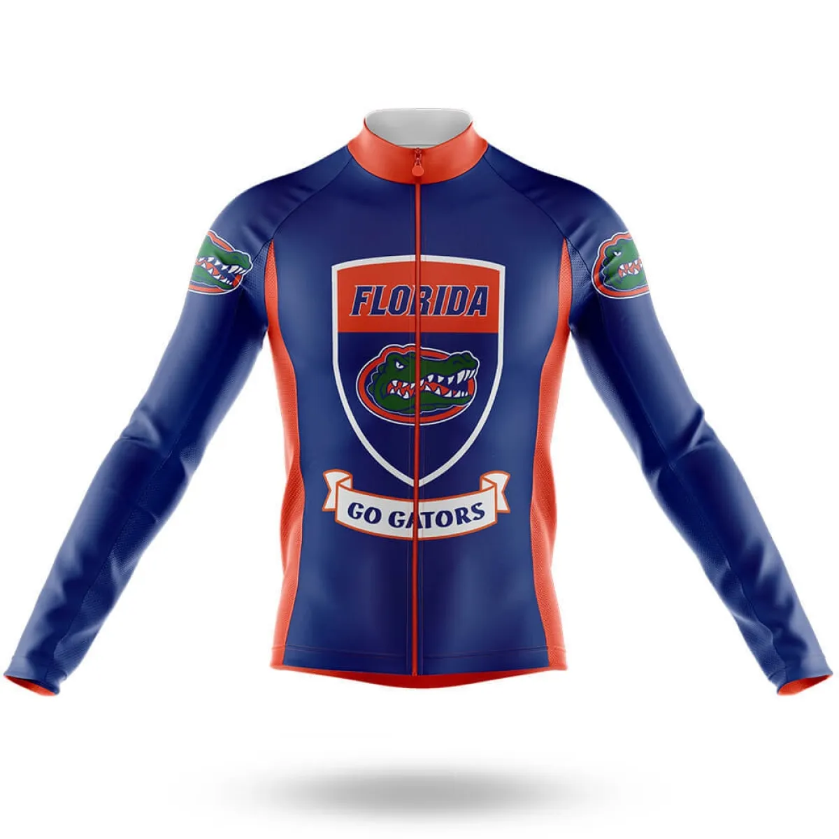 For Sale UF Gators Shield Long Sleeve Cycling Jersey Only