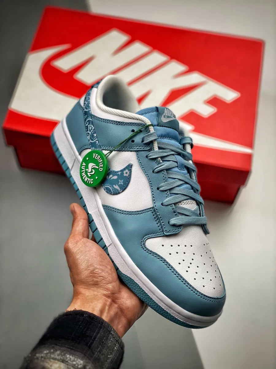 Nike Dunk Low 'Blue Paisley' DH4401-101 / dunk low paisley blue