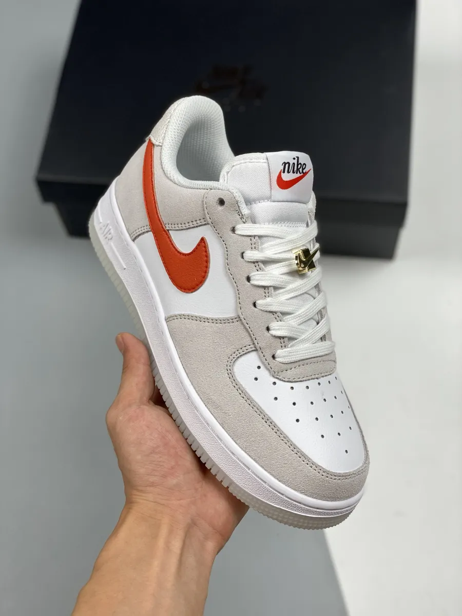 Nike Air Force 1 Low 'First Use' White/Sail/Orange air force 1 first use orange