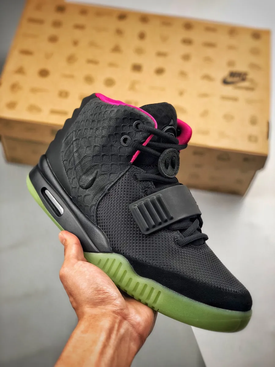 Nike Air Yeezy 2 NRG Black/Solar Red 508214-006 / nike yeezy nrg