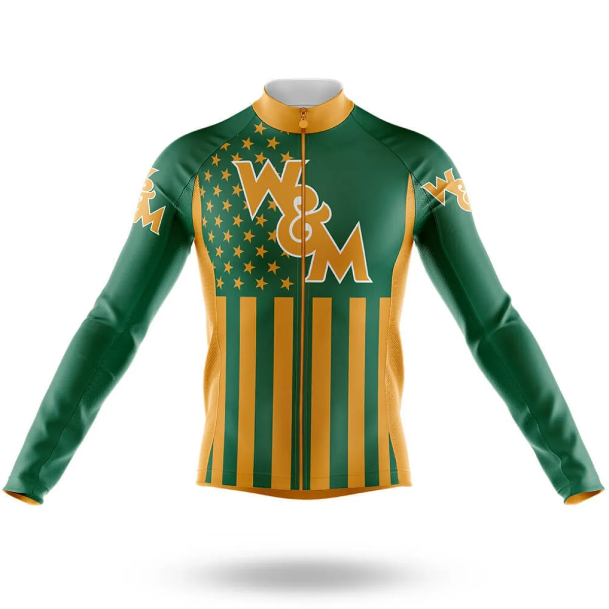 College of William & Mary USA Long Sleeve Cycling Jersey Only