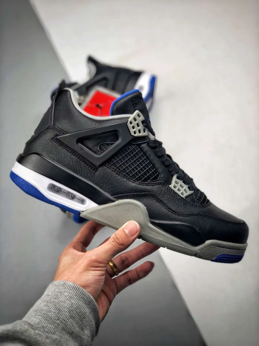 Jordan 4 Black Royal Blue 308497-006 / air jordan 4 game royal