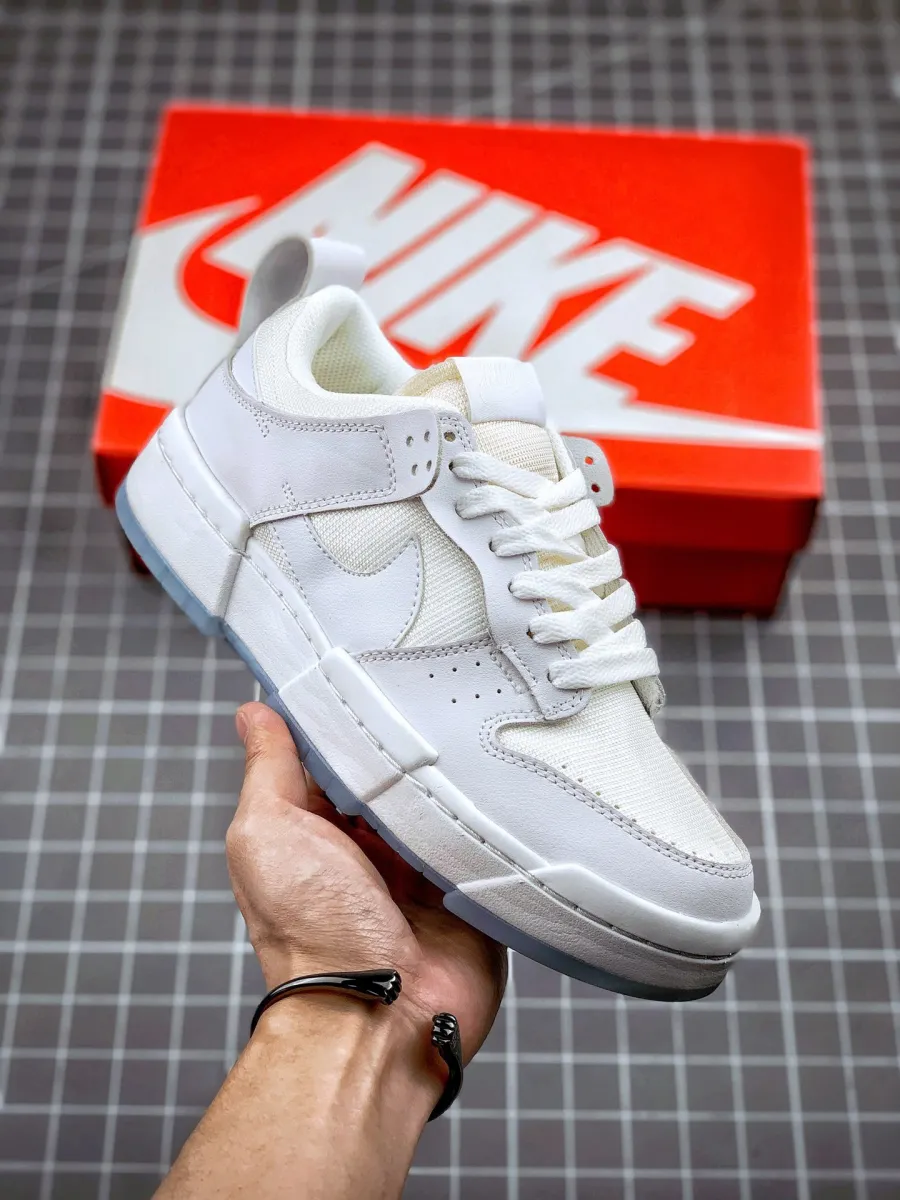 Nike Dunk Low Disrupt 'Photon Dust' CK6654-001 nike dunk low disrupt photon dust on feet